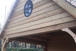 Tuinhuis in eik Bullseye voorkant