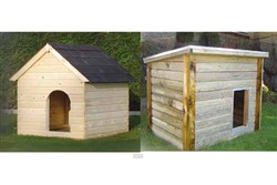 Houten hondenhokken op maat