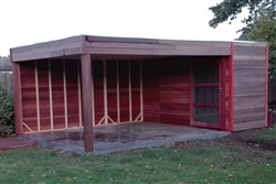 Modern tuinhuis op maat