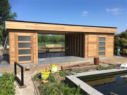 Tuinhuis op maat gemaakt 03