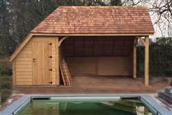 Tuinhuis op maat gemaakt